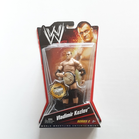 WWE Wrestling Series 2 Vladimir Kozlov Action Figure [Limited Edition] RARE NEW